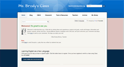Desktop Screenshot of msbrodysclass.org